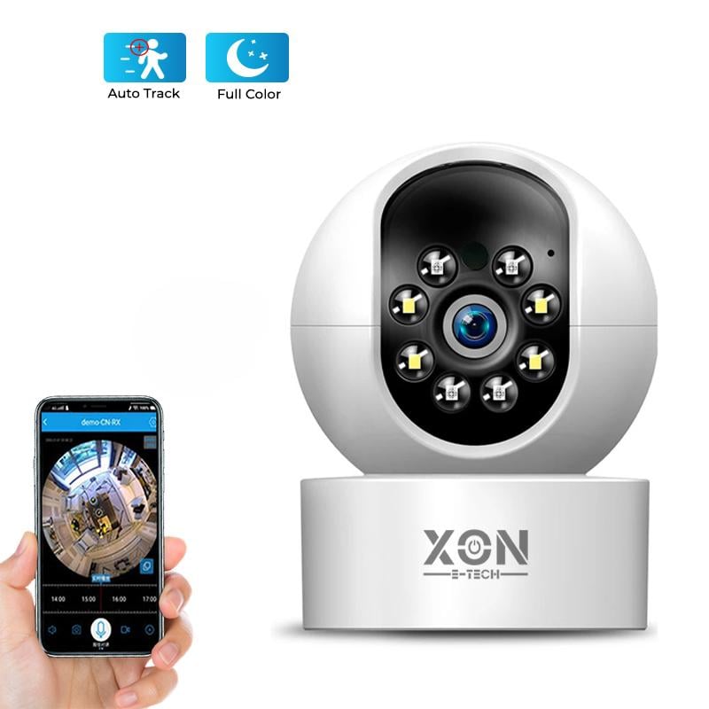 Камера видеонаблюдения поворотная XON SmartCam Wi-Fi 1080P Белый (VTWEW21YW 4873) - фото 2