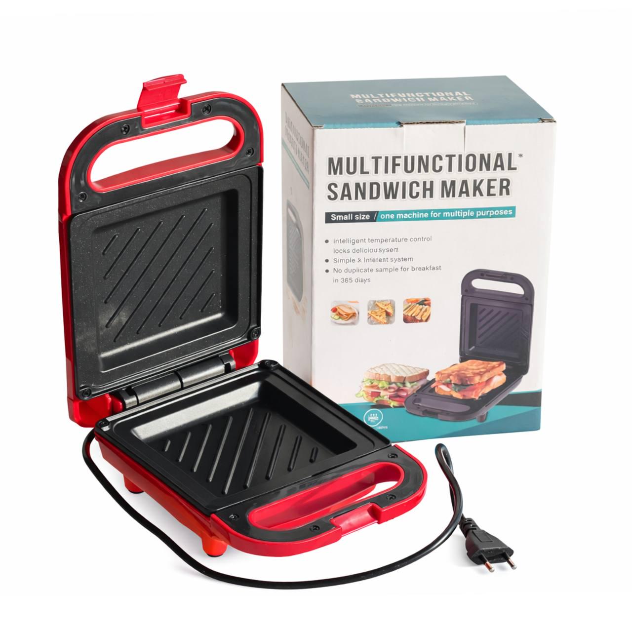 Бутербродница Multifunctional Sandwich Maker Красный (a2528d47)
