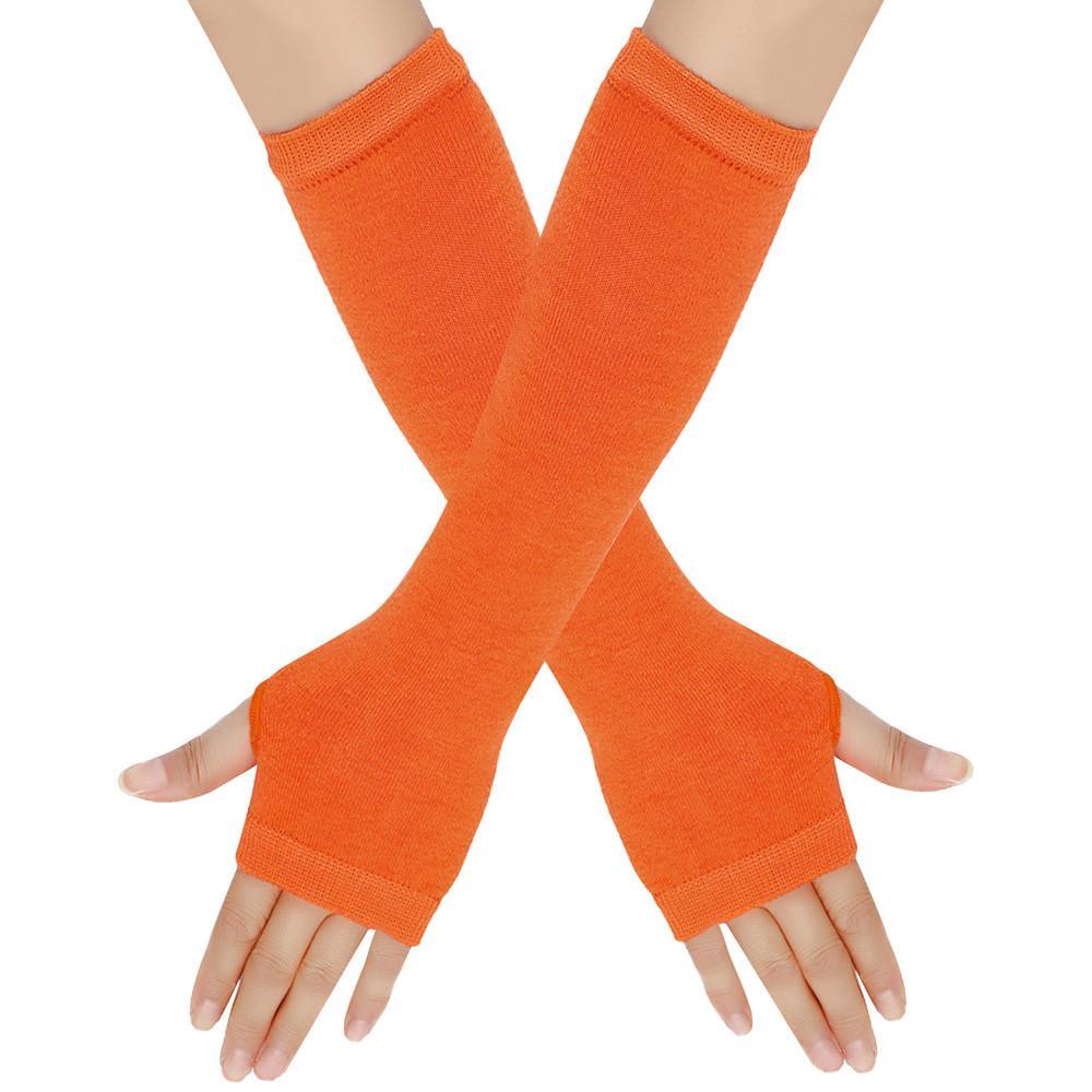 Мітенки без пальців One size Помаранчевий (2621)