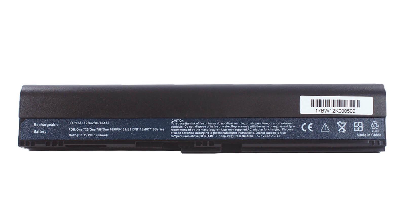 Аккумулятор для Acer Aspire One 725/One 756/TravelMate B113-E/B113-M (97862)