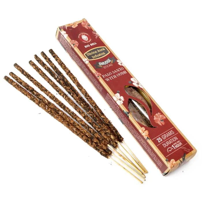 Аромапалочки Big Bell Smudge Palo Santo Oudh 25 г (9131037) Аромапалочки Big Bell Smudge Palo Santo Oudh 25 г (9131037)