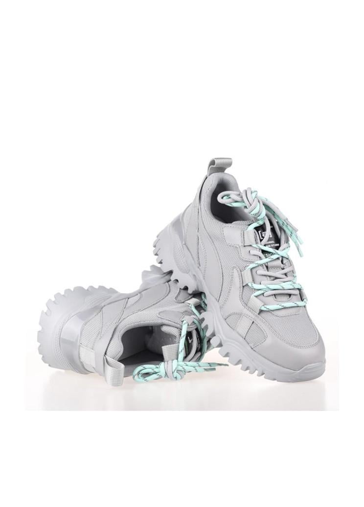 Кроссовки женские AllShoes р. 37 Серый (158651)