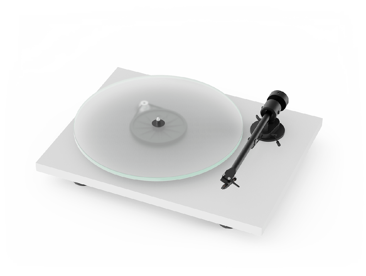 Проигрыватель виниловых дисков Pro-Ject T1 OM5e White - фото 2