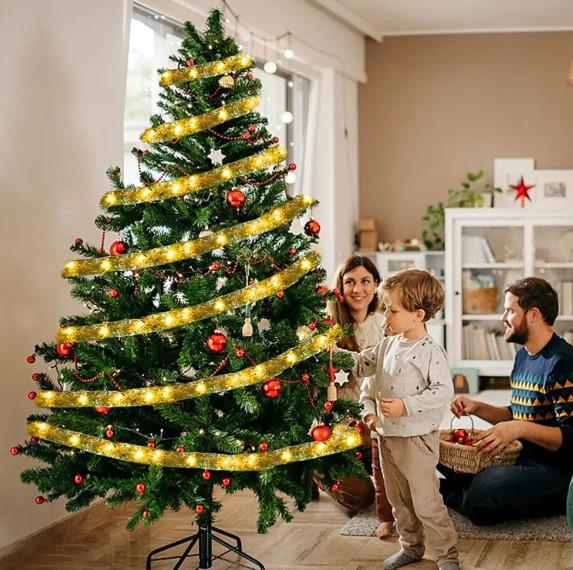 Гирлянда лента светодиодная Золотой (17dea66b) - фото 5 Гирлянда лента светодиодная Золотой (17dea66b) - фото 5