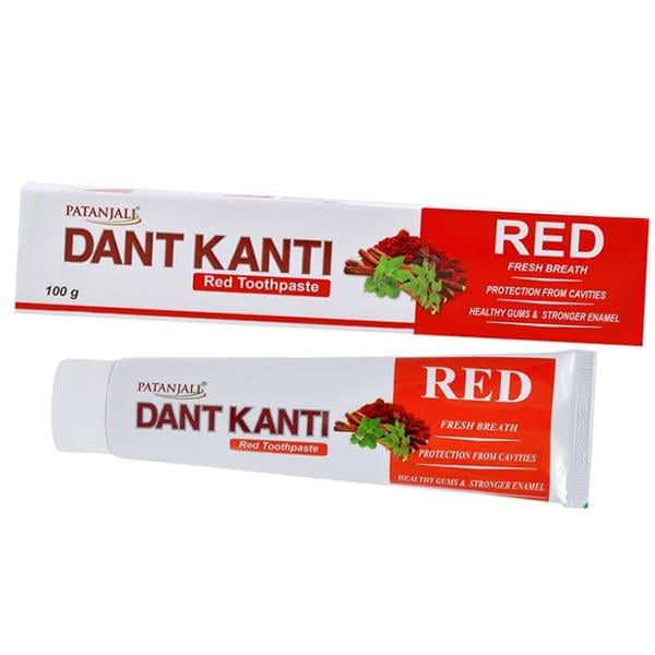 Зубная паста Patanjali Dant Kanti Red 100 г (43635003)