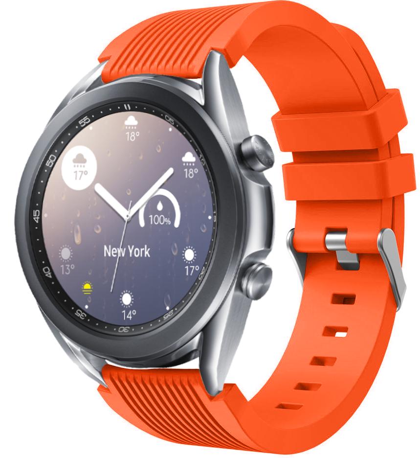 Ремешок Line для Galaxy Watch 3 41 мм Orange (19435) - фото 1 Ремешок Line для Galaxy Watch 3 41 мм Orange (19435) - фото 1