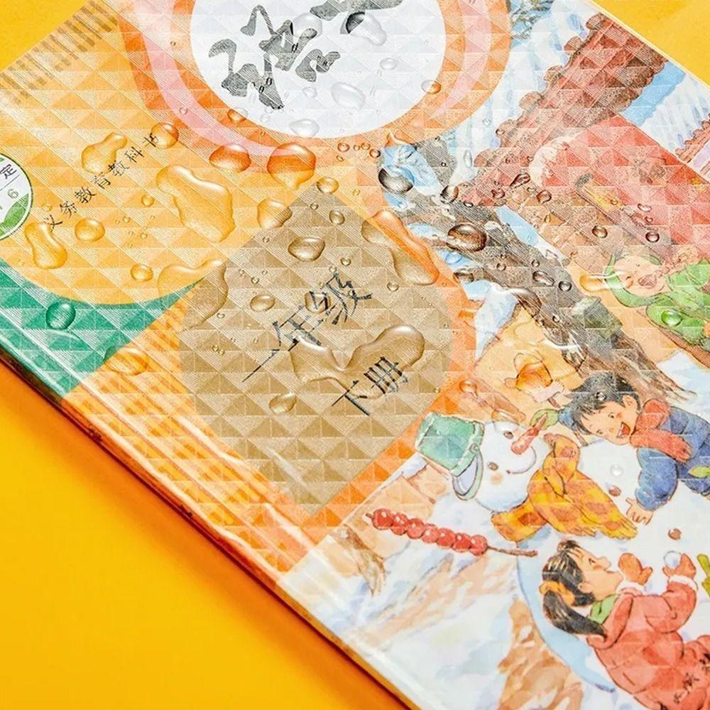 Обложки для тетрадей/книг AdersWrap с наклейками самоклеящиеся 7 шт. Прозрачный (2365) - фото 6