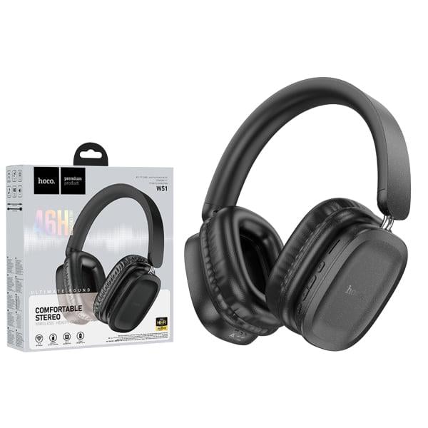 Гарнитура Bluetooth Hoco Stereo W51 Черный (00000012264-1)