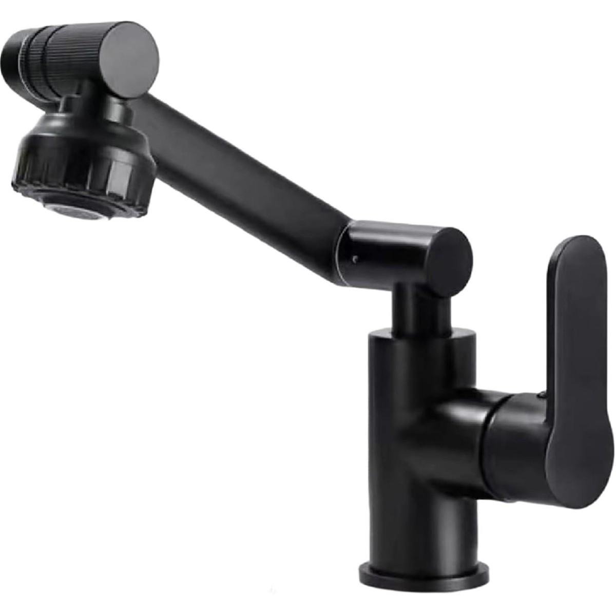 Смеситель трансформер Swiveling Faucet вращающийся для ванной комнаты и кухни - фото 1