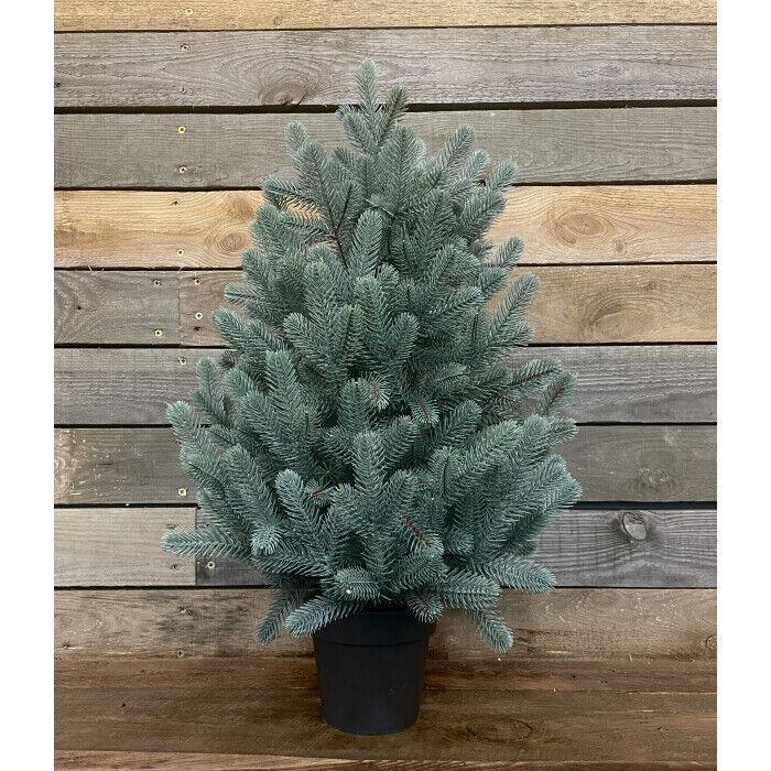 Ялинка лита Traditional в горщику 70 см Блакитний (215N/70/B) - фото 2