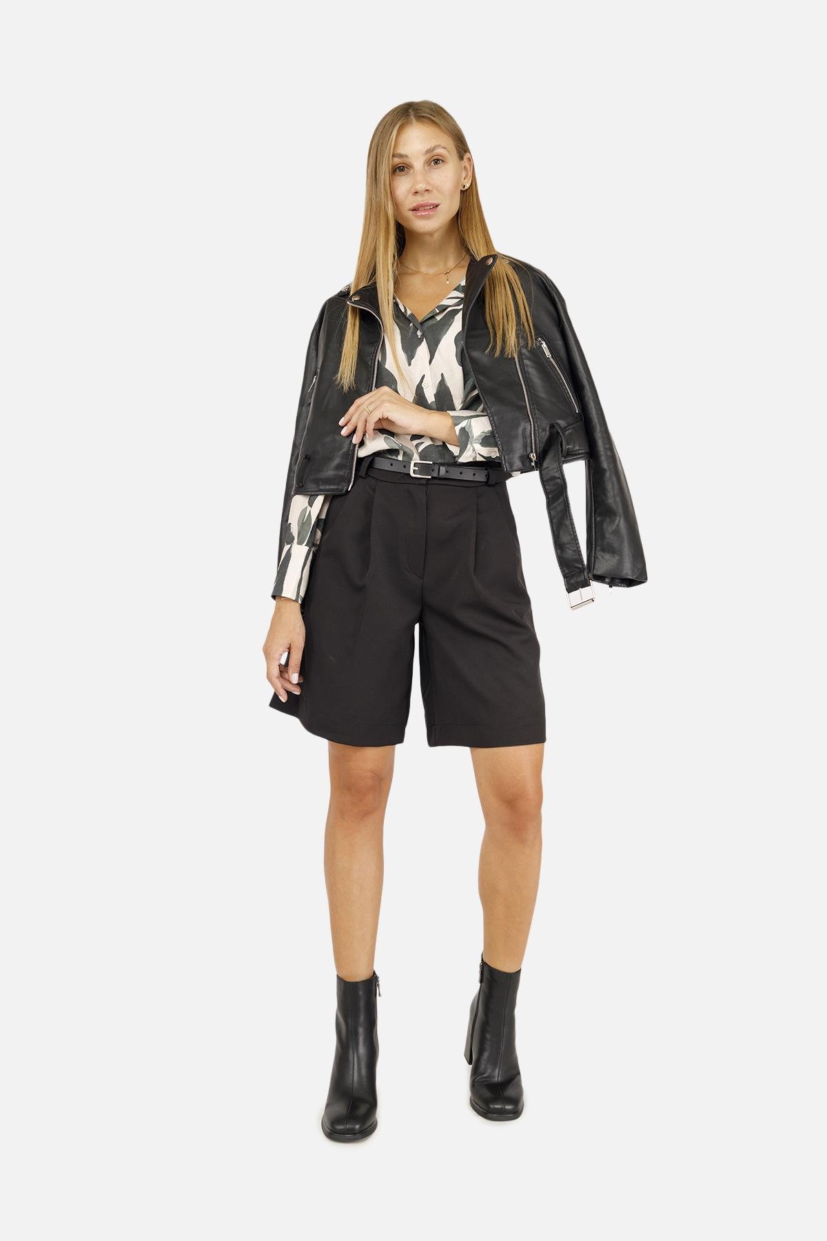 Рубашка женская ЦБ-00260851 с длинным рукавом р. 46 Зеленый (SKT001023496) - фото 4 Рубашка женская ЦБ-00260851 с длинным рукавом р. 46 Зеленый (SKT001023496) - фото 4