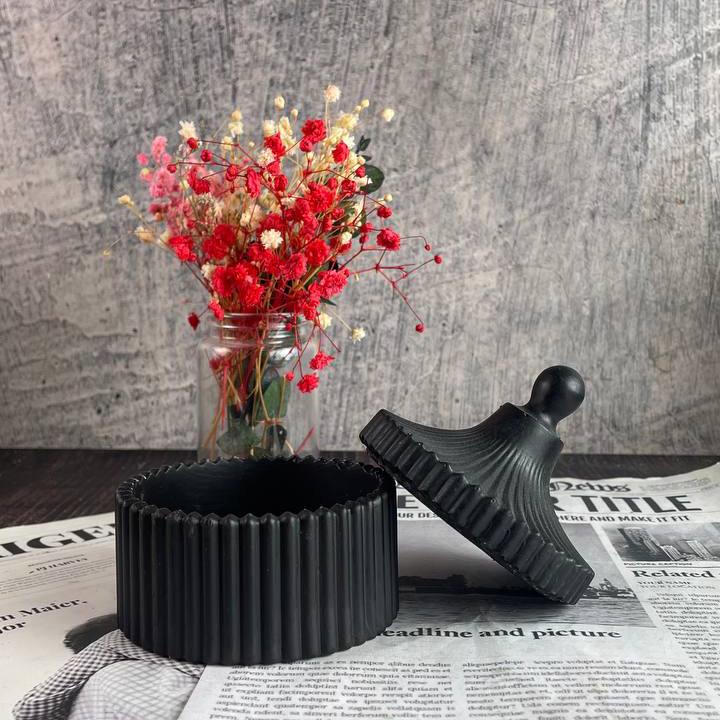 Кашпо-скринька гіпсове (1434)