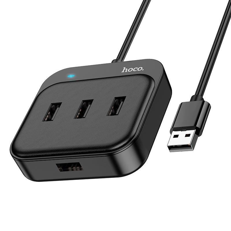 Розгалужувач USB HUB 4 в 1 HOCO Easy HB31 USB 2,0 (019915)