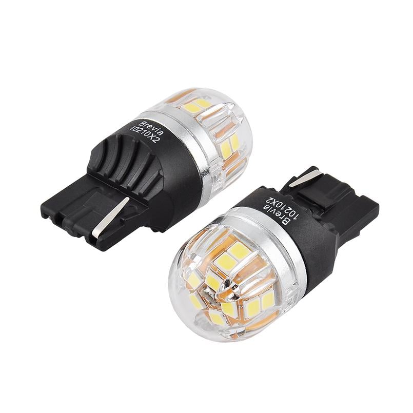 Автолампа LED Brevia S-Power W21W 330Lm 15x2835SMD 12/24V CANbus 2 шт. (10210X2) - фото 5 Автолампа LED Brevia S-Power W21W 330Lm 15x2835SMD 12/24V CANbus 2 шт. (10210X2) - фото 5