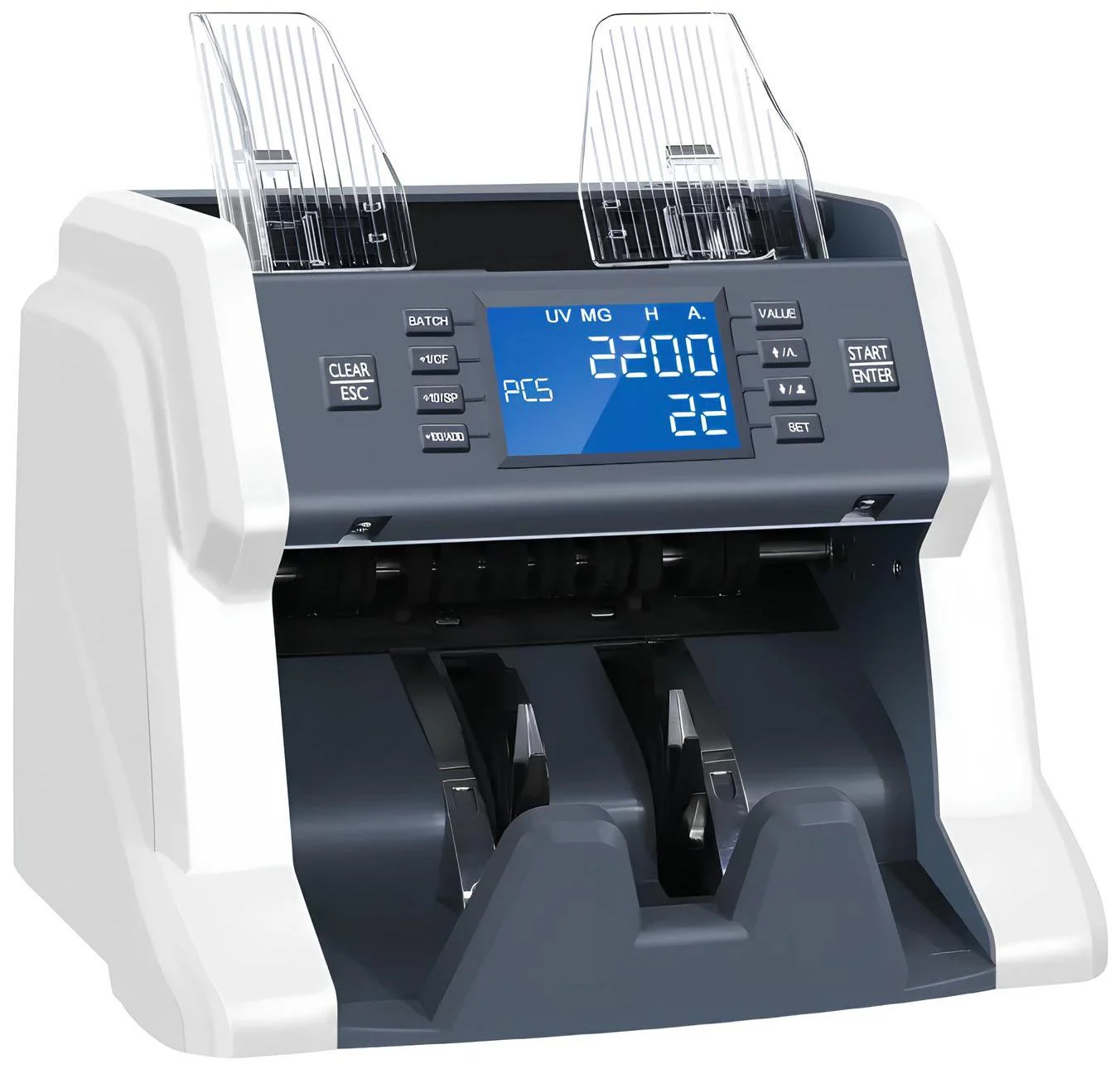 Лічильник банкнот RIBAO з багаторівневою перевіркою банкнот (BC-40)