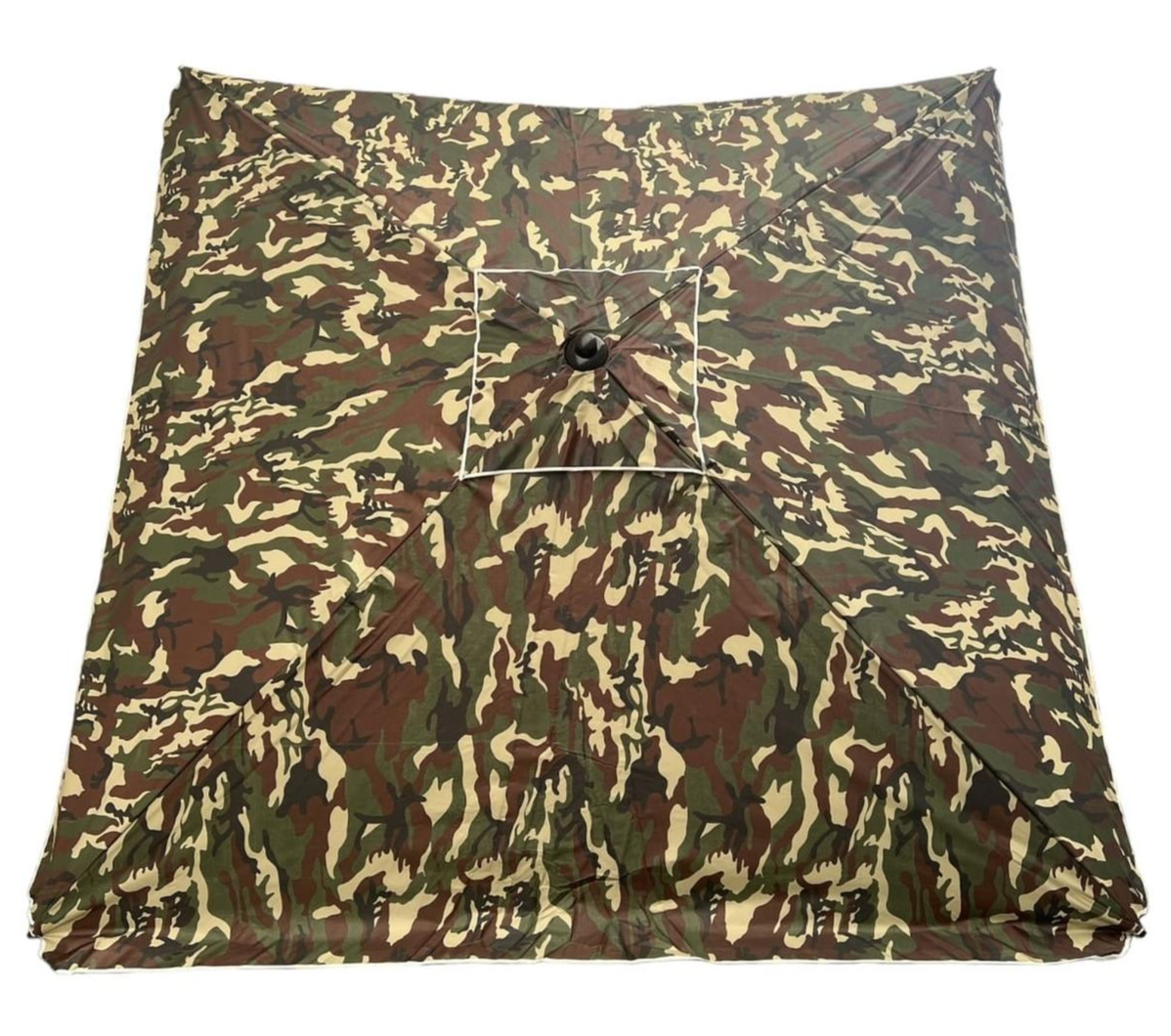 Зонтик квадратный из нейлона купол с клапаном D 2х2 м Камуфляж (zo22kamkm)