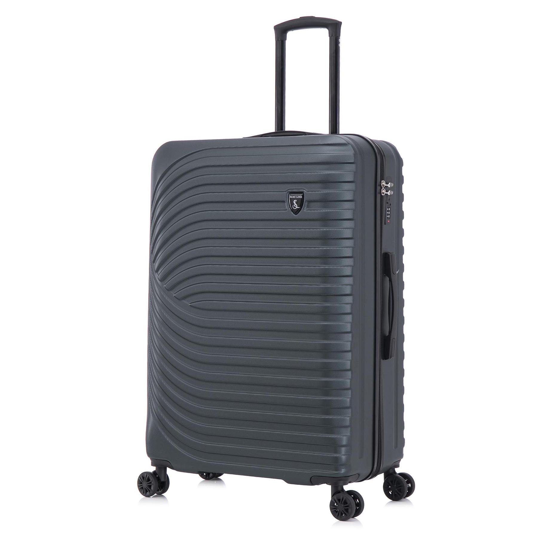 Чемодан SEMI LINE 24" M Navy-Green (T5865-2) - фото 1