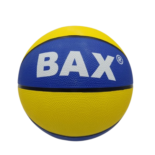 Мяч баскетбольный Bax 020924 Желто-синий (160607)