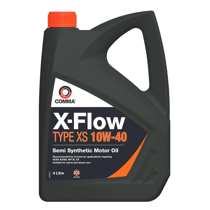 Моторне масло COMMA X-FLOW TYPE XS 10W-40 4 л (XFXS4L)