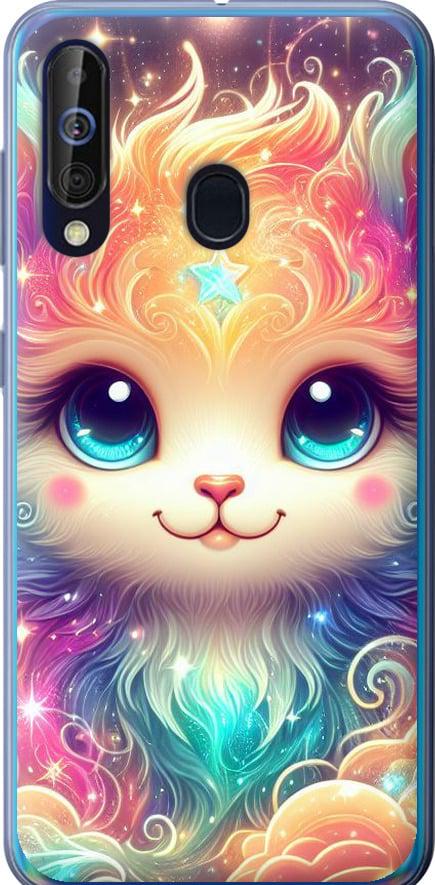 Чехол на Samsung Galaxy A60 2019 A606F Сказочный котенок (5813u-1699-42517)
