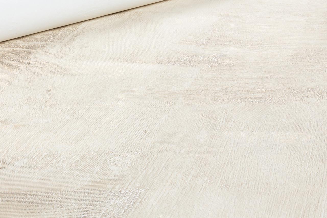 Обои флизелиновые GrandecoLife Universe 5 UI3010 Декор винил горячего тиснения 1,06х10,05 м Кремовый