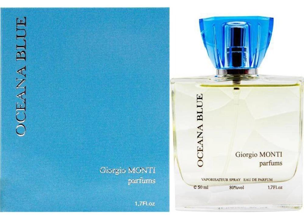 Парфюмерная вода для женщин Giorgio Monti Oceana Blue 50 мл (373783) - фото 1 Парфюмерная вода для женщин Giorgio Monti Oceana Blue 50 мл (373783) - фото 1