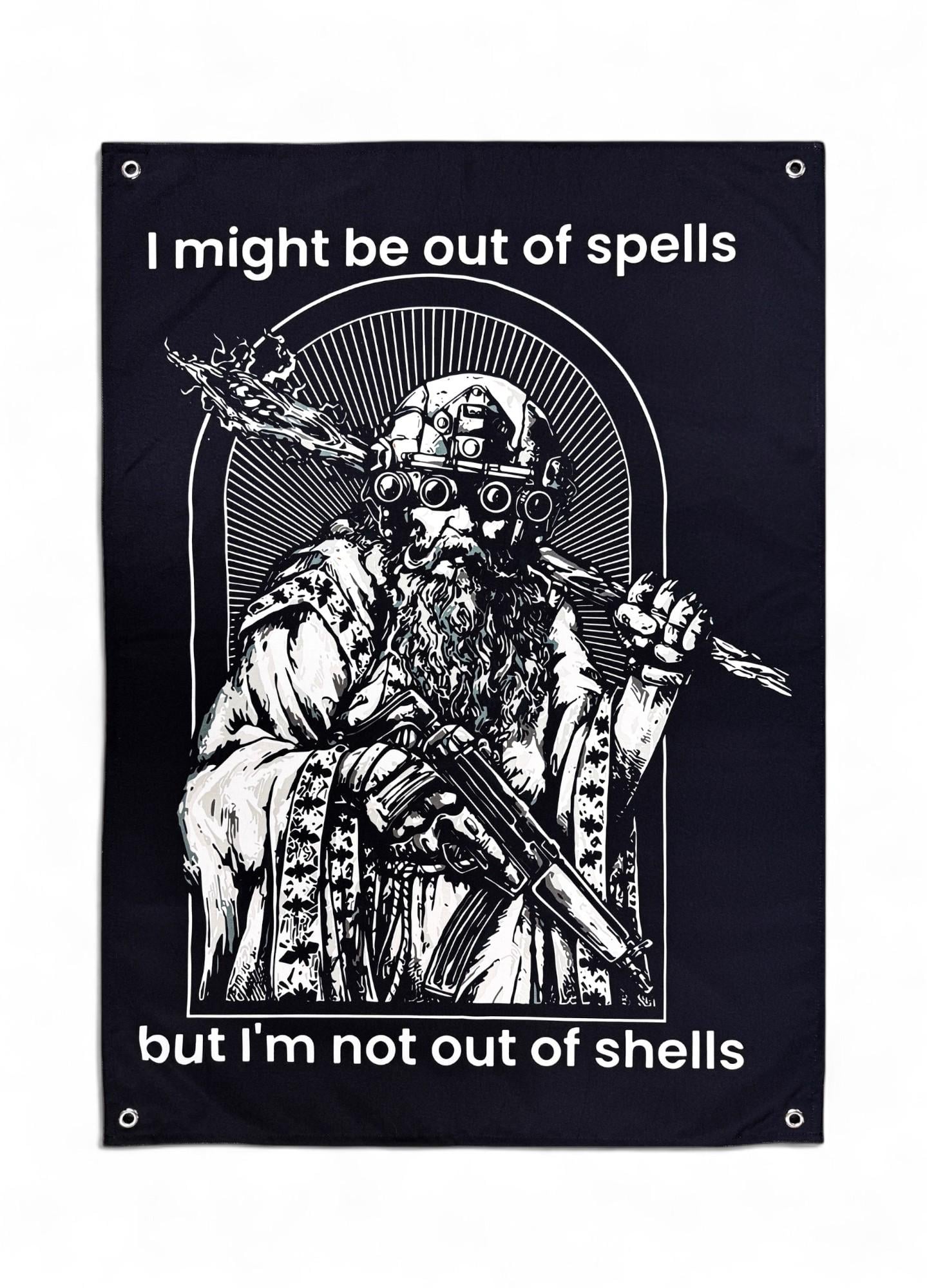 Банер "I might be out of spells-but I'm not out of shells" (29074505)