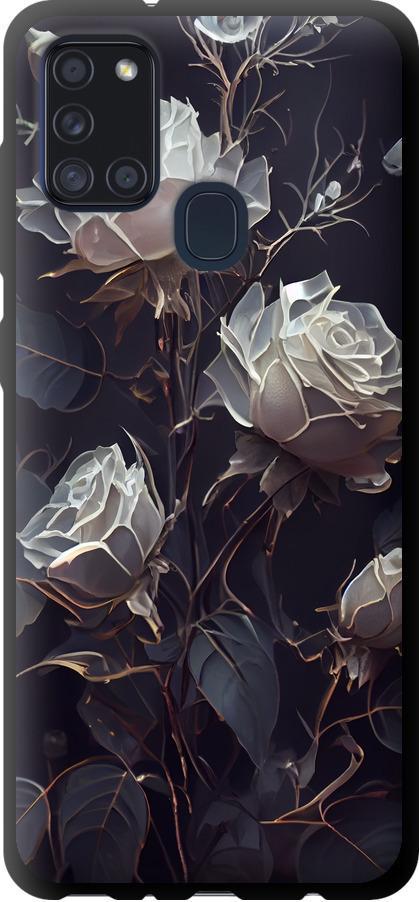 Чехол на Samsung Galaxy A21s A217F Розы 2 (5550b-1943-42517)