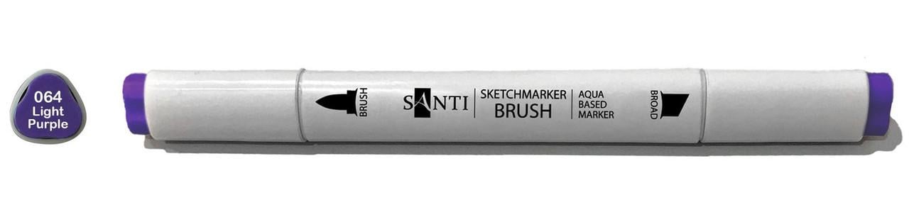 Маркер акварельный Santi sketch Светло-фиолетовый