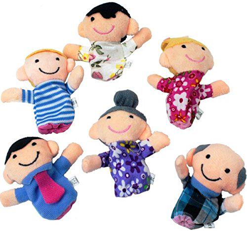 Игровой набор Пальчиковый театр Family 6 шт.