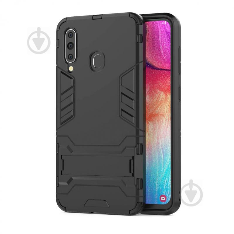 Чохол Protective Armor для Samsung A207 Galaxy A20s Чорний (arbc6049) - фото 2