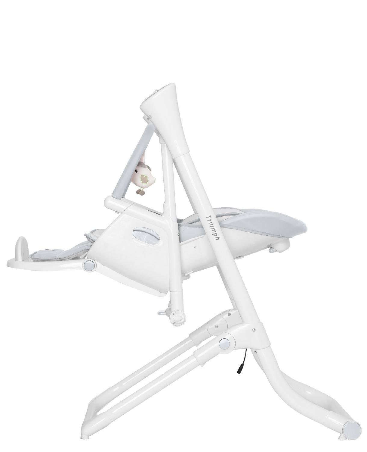 Стілець-гойдалка Carrello Triumph Cloud Grey (CRL-10302) - фото 5 Стілець-гойдалка Carrello Triumph Cloud Grey (CRL-10302) - фото 5