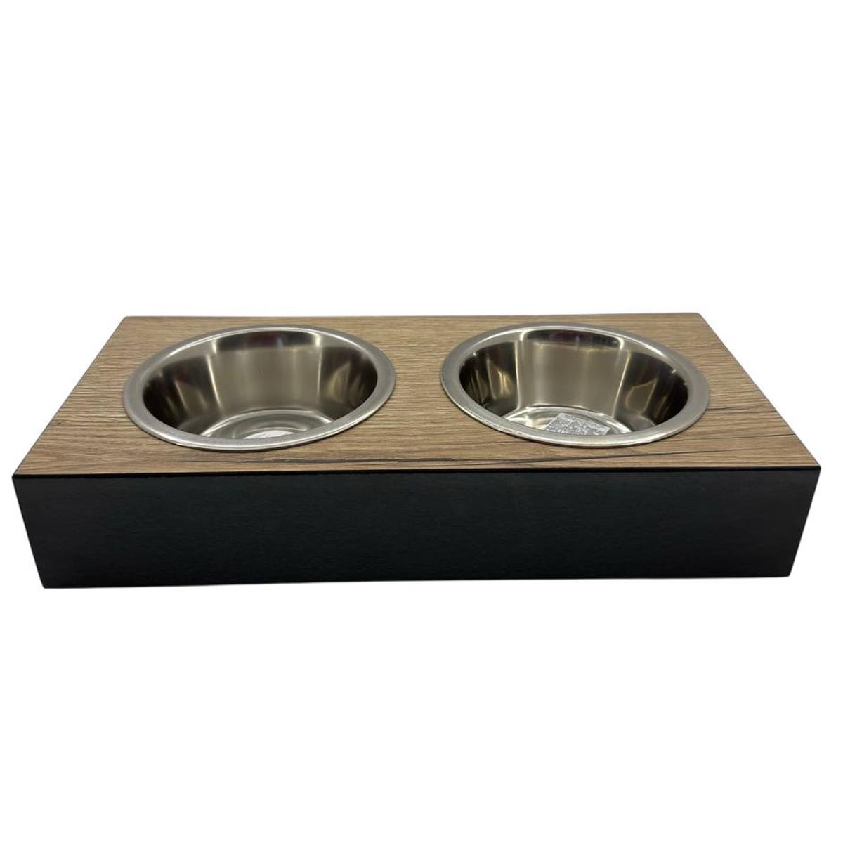 Миска для собак двойная на подставке из фанеры с покрытием Eger - фото 4 Миска для собак двойная на подставке из фанеры с покрытием Eger - фото 4