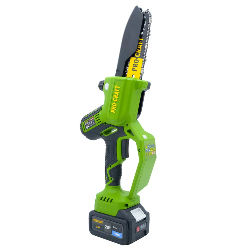 Пила бесщеточная аккумуляторная ProCraft PKA32Li с 1 аккумулятором и зарядным устройством с кейсом - фото 4 Пила бесщеточная аккумуляторная ProCraft PKA32Li с 1 аккумулятором и зарядным устройством с кейсом - фото 4