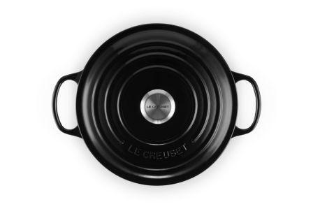 Kаструля Le Creuset Evolution 3,3 л чавунна з кришкою Black (21177221402430) - фото 4