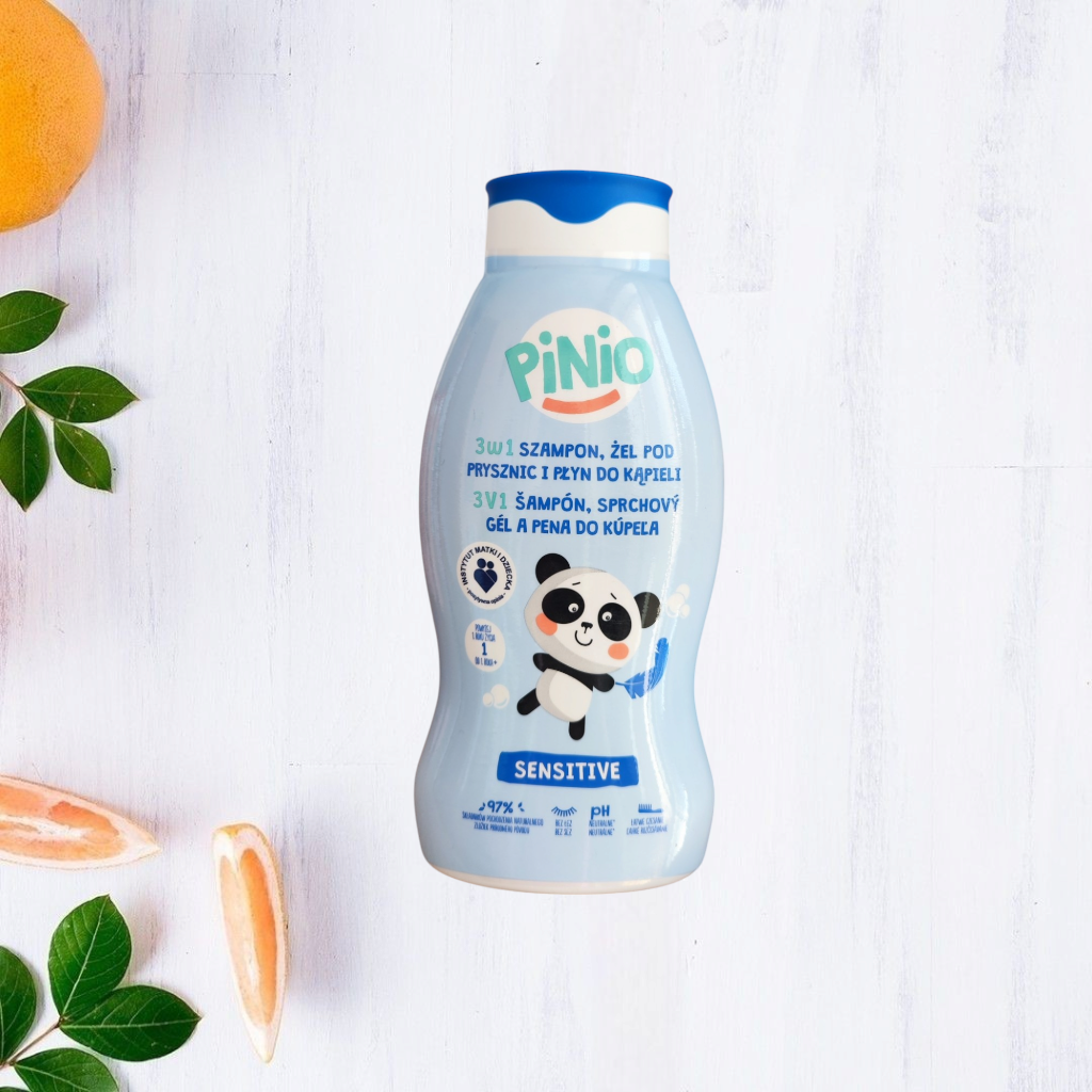Шампунь дитячий Pinio 3в1 Sensitive 500 мл