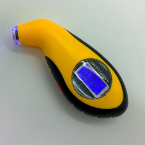 Манометр автомобильный Tyre Gauge для измерения давления с подсветкой (1160)