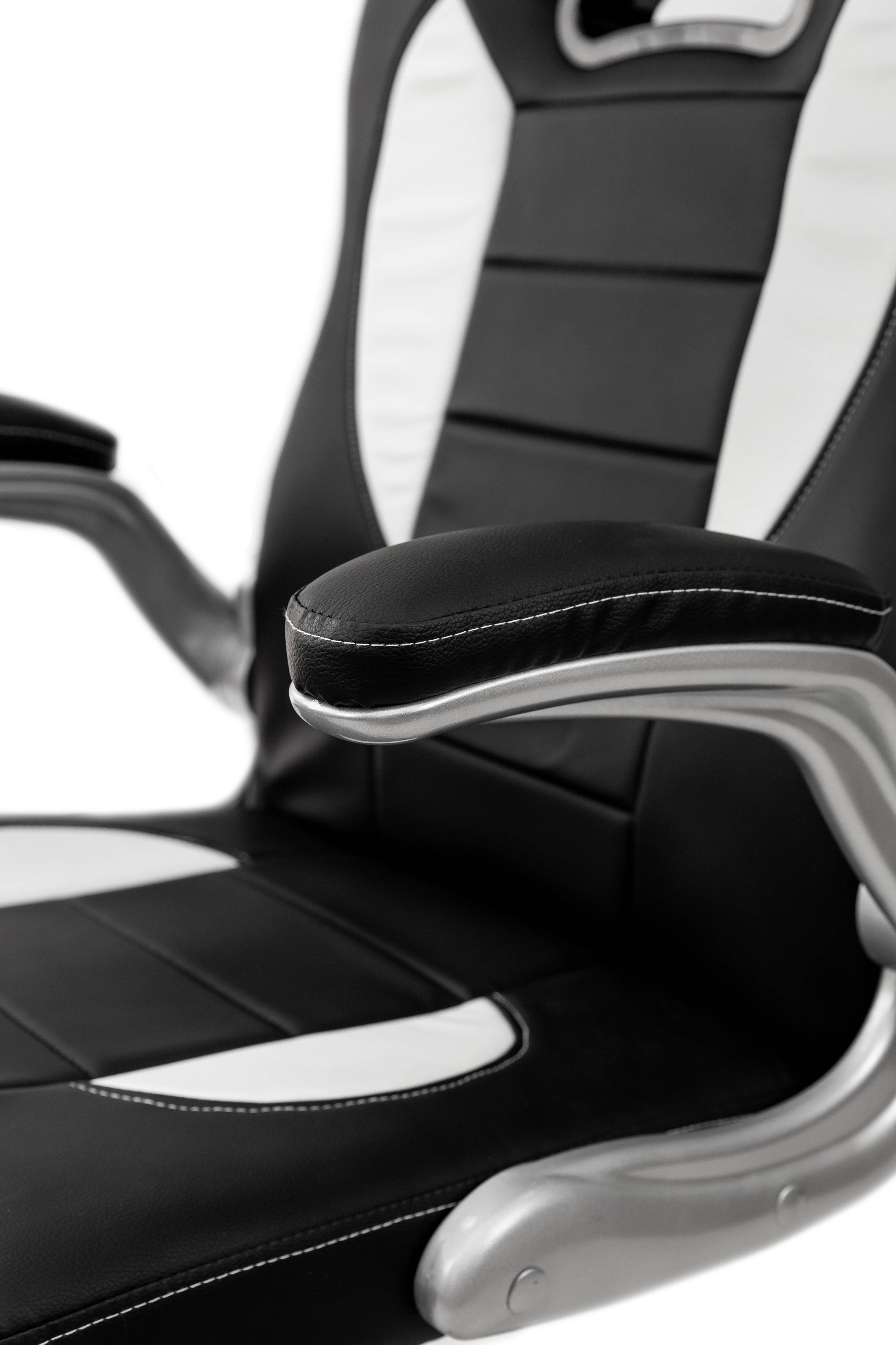 Офисное кресло Мікс Меблі Плей 500x1130x490 мм Черный/Белый (GAА0057066) - фото 10 Офисное кресло Мікс Меблі Плей 500x1130x490 мм Черный/Белый (GAА0057066) - фото 10