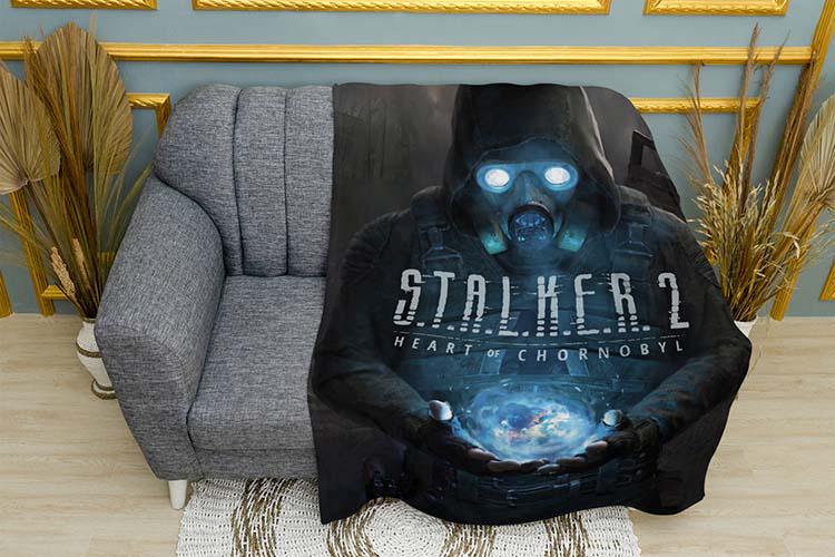Плед плюшевый Stalker Shadow of Chernobyl однослойный 135х150 см (114620)