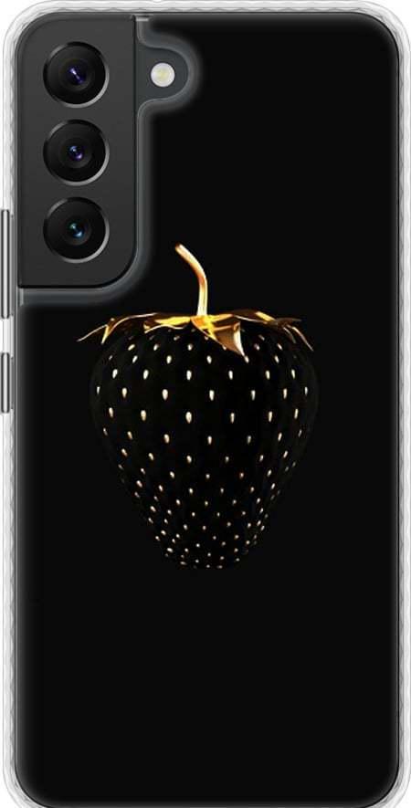 Чехол на Samsung Galaxy S22 Черная клубника (3585pc-2494-42517)