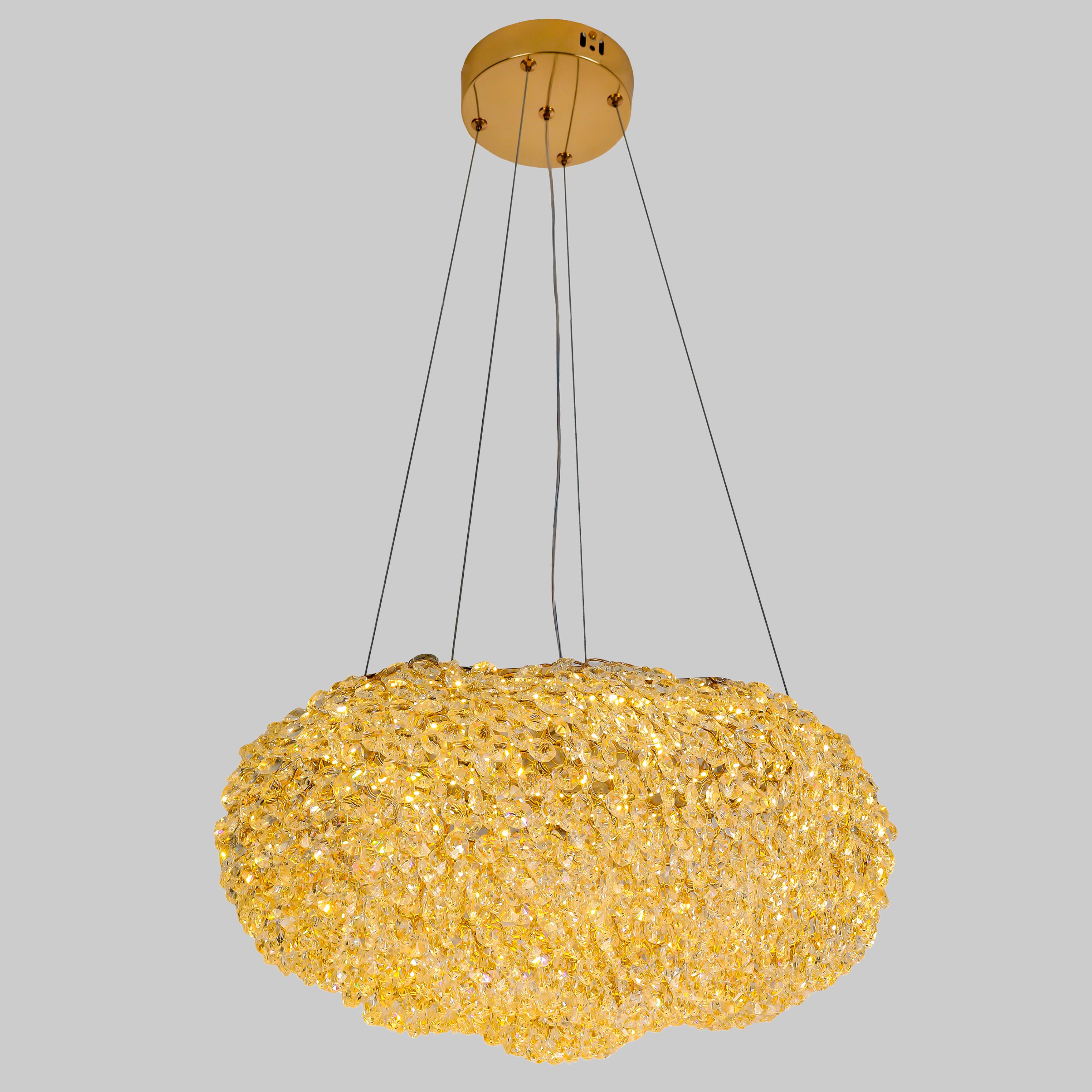 Люстра crystal арт-деко Золотой (89-7207 (500) GD) Люстра crystal арт-деко Золотой (89-7207 (500) GD)