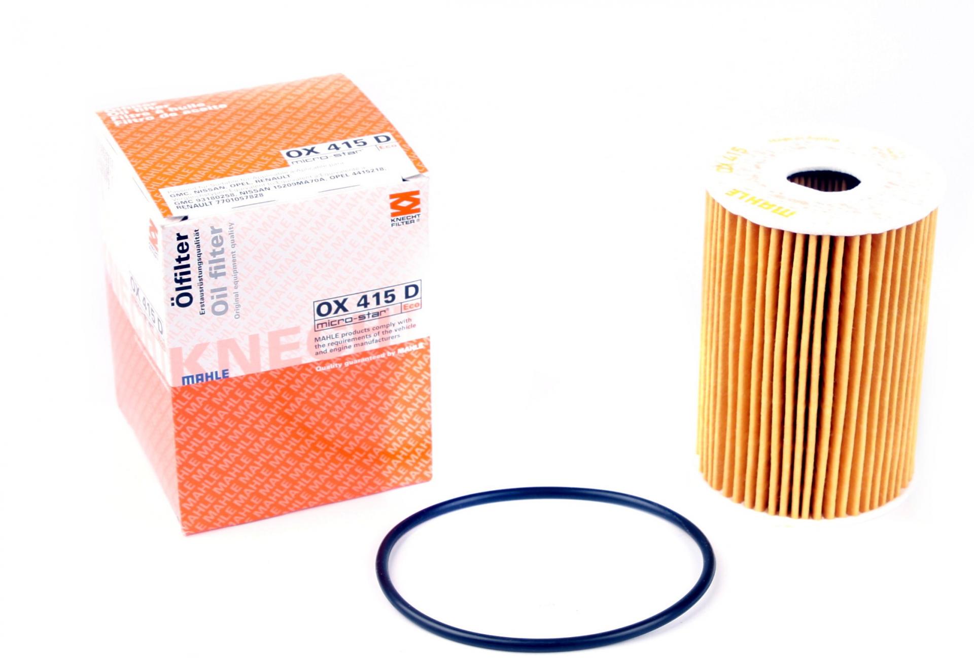 Фильтр масляный KNECHT для Renault Master 3,0DCI (OX 415D)
