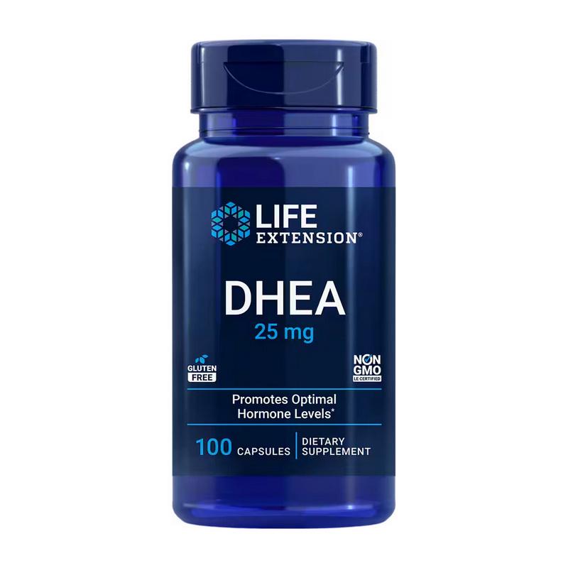 ДГЭА дегидроэпиандростерон Life Extension DHEA 25 mg 100 капс.