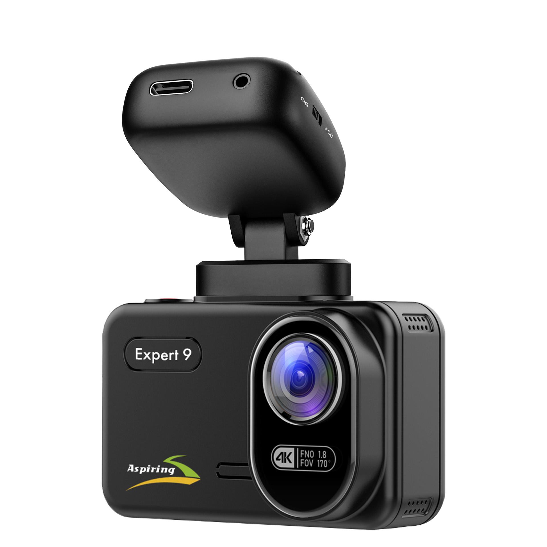 Відеореєстратор автомобільний Aspiring Expert 9 Speedcam Wi-Fi GPS 2K 2 камери (EX123SS) - фото 7