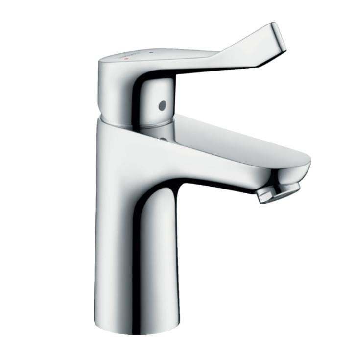 Змішувач для умивальника Hansgrohe Focus E 100 із зливним гарнітуром Хром (31911000)