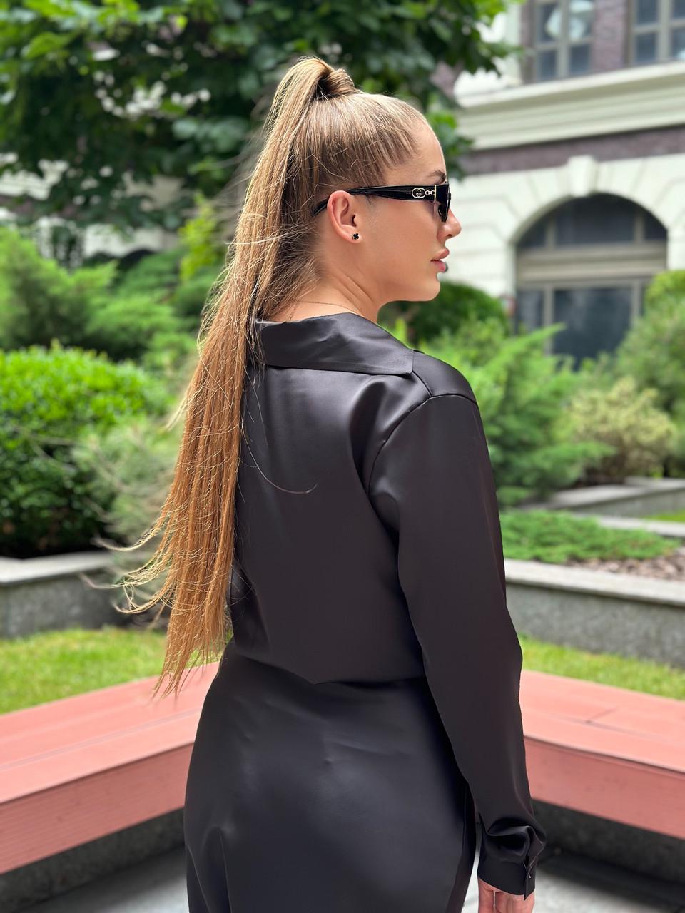 Женская блуза из шелка Армани Черный (2656491026) - фото 7 Женская блуза из шелка Армани Черный (2656491026) - фото 7