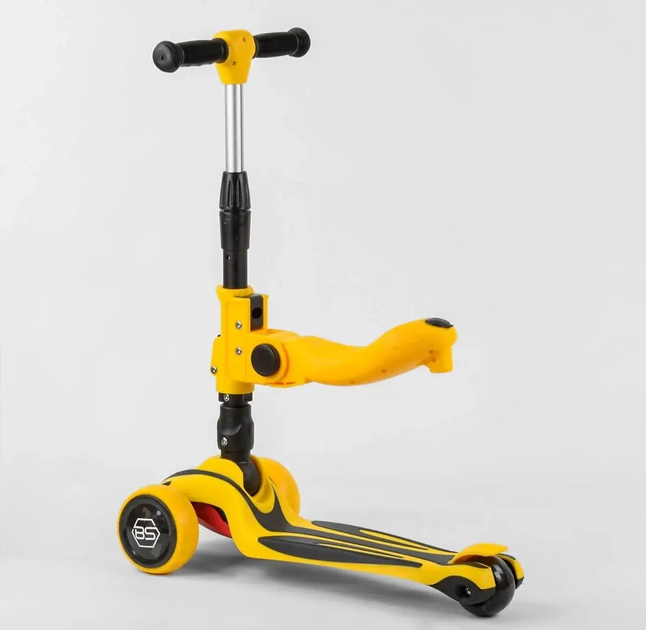 Самокат трехколесный с сидением Best Scooter Maxi ST-16801 (374294) - фото 4 Самокат трехколесный с сидением Best Scooter Maxi ST-16801 (374294) - фото 4