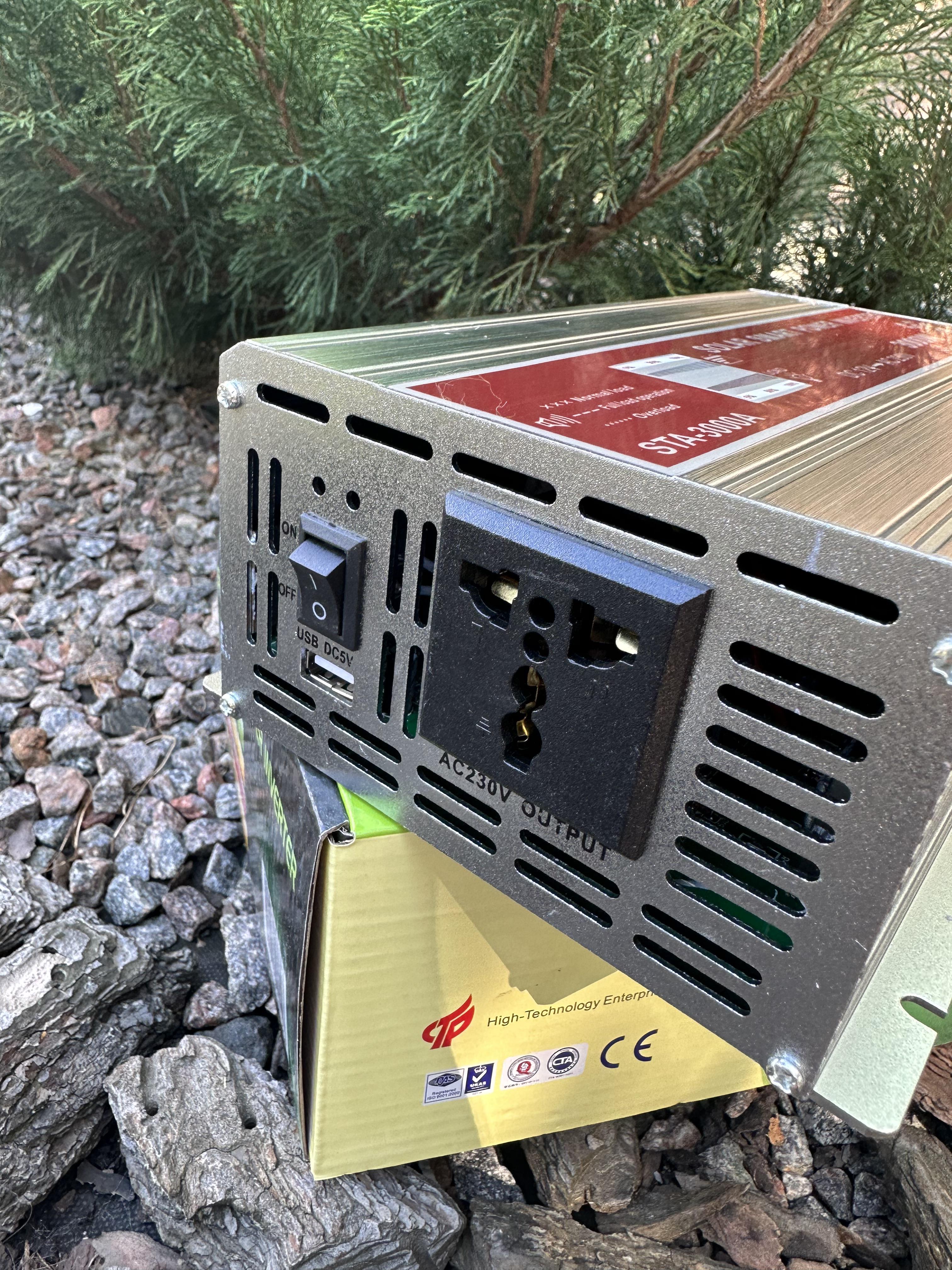 Преобразователь для котлов SMART с 12V/24V на 220V 3000W апроксиммированный синус (12137141) - фото 3 Преобразователь для котлов SMART с 12V/24V на 220V 3000W апроксиммированный синус (12137141) - фото 3