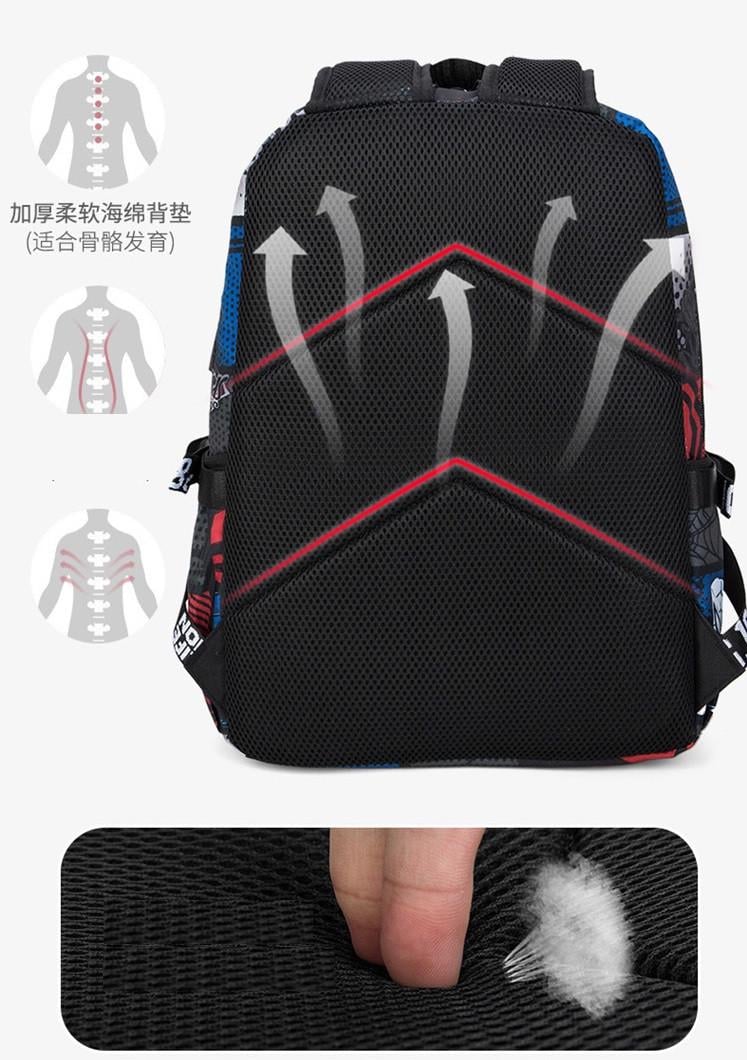 Шкільний рюкзак Shark з USB-портом для 5-11 класу (1698535724) - фото 4 Шкільний рюкзак Shark з USB-портом для 5-11 класу (1698535724) - фото 4