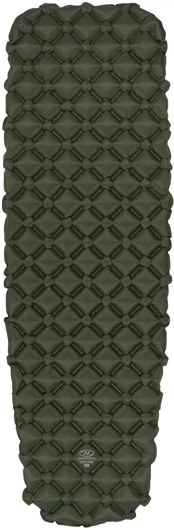 Килимок надувний Highlander Nap-Pak Inflatable Sleeping Mat XL 5 cm Olive (AIR073-OG) - фото 1